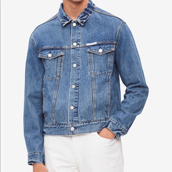 calvin klein pride jean jacket